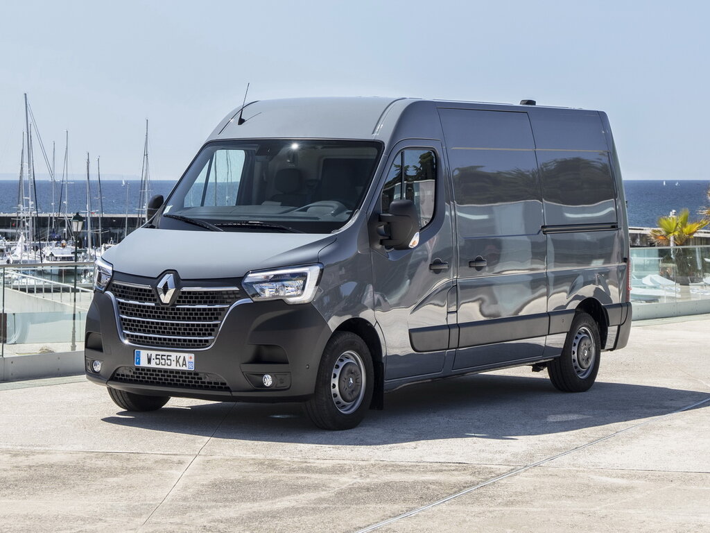 Renault Master 2-й рестайлинг 2019, цельнометаллический фургон, 3 поколение, FV, JV (04.2019 - 02.2024)