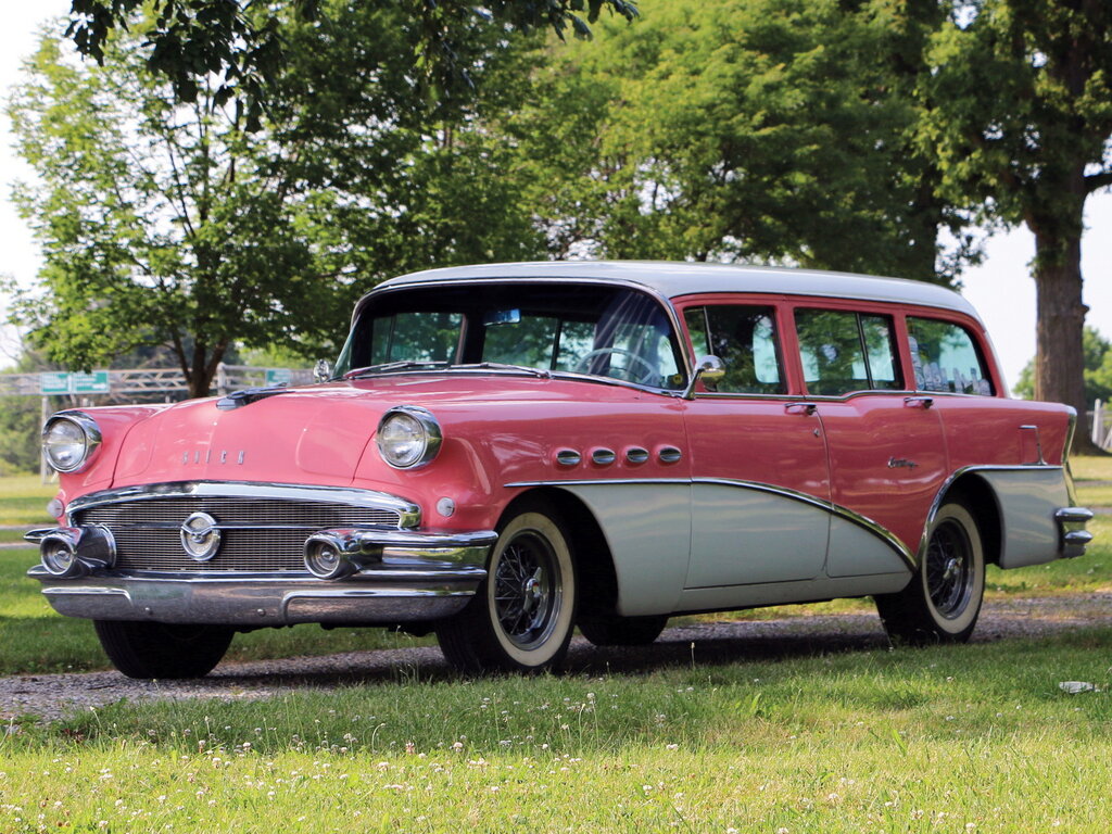 Buick Century 2-й рестайлинг 1955, универсал, 2 поколение (11.1955 - 10.1956)