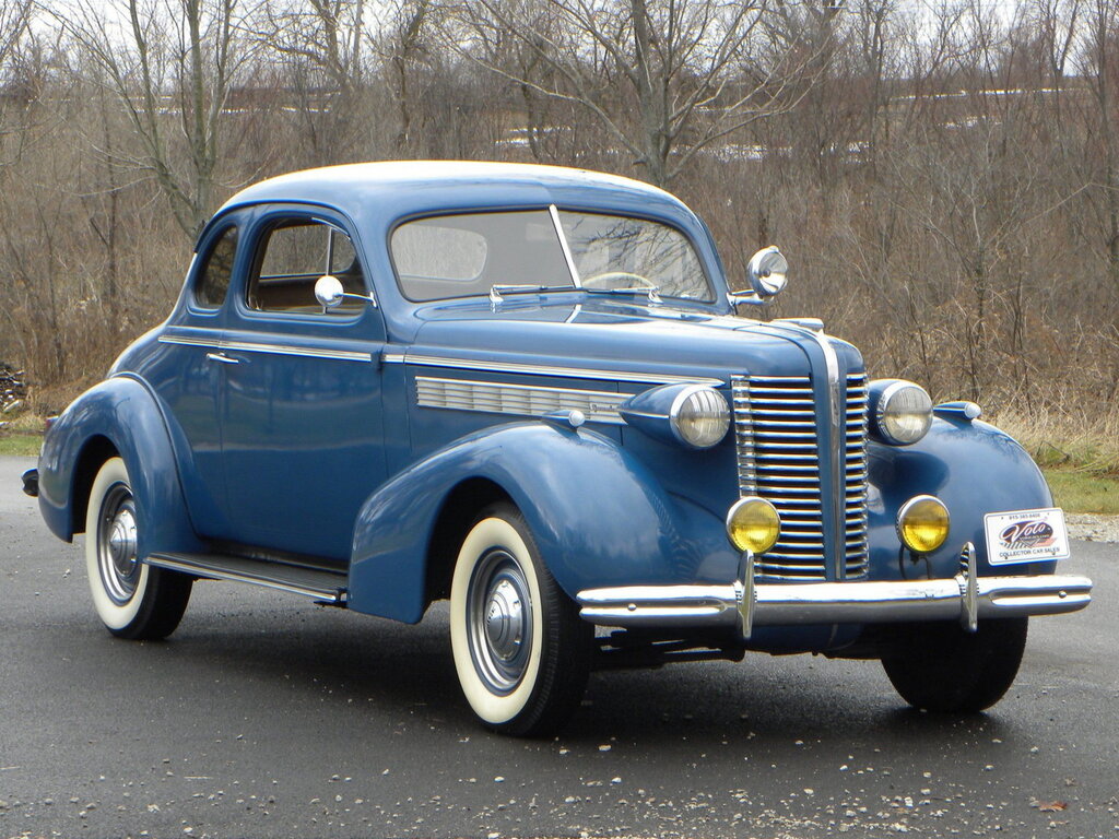 Buick Special 2-й рестайлинг 1937, купе, 1 поколение (10.1937 - 10.1938)