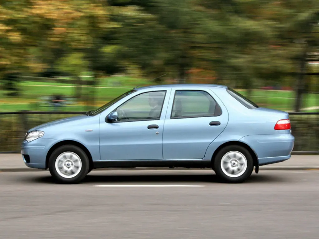 Fiat Albea рестайлинг 2005, 2006, 2007, 2008, 2009, седан