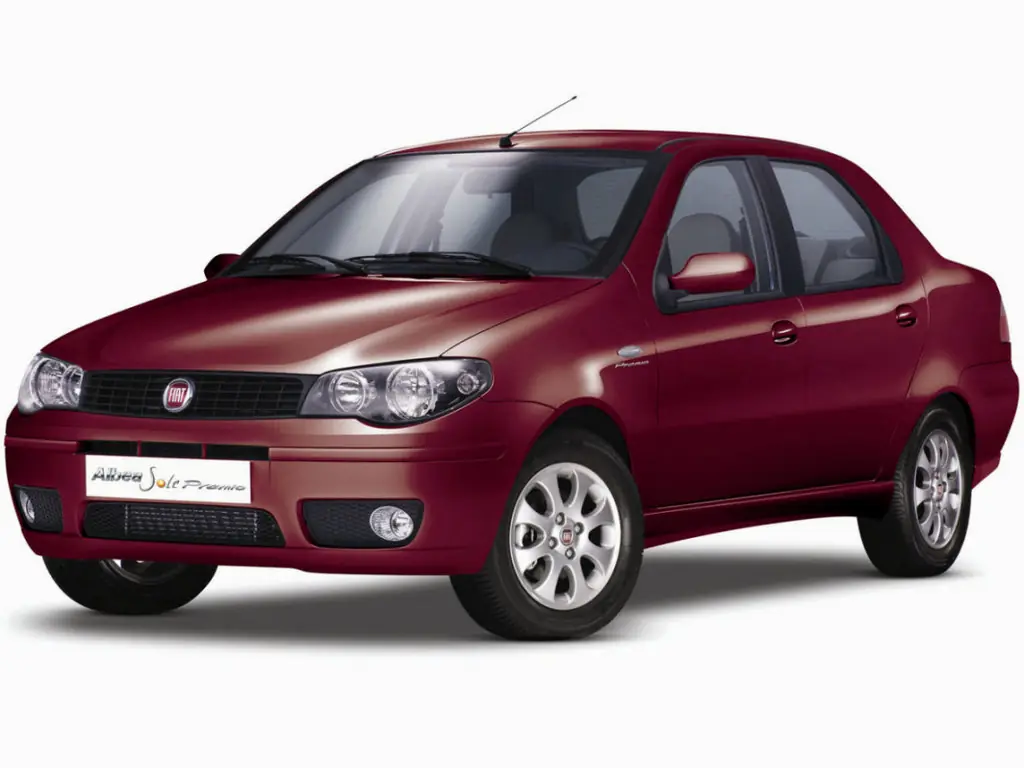 Fiat Albea рестайлинг 2005, 2006, 2007, 2008, 2009, седан