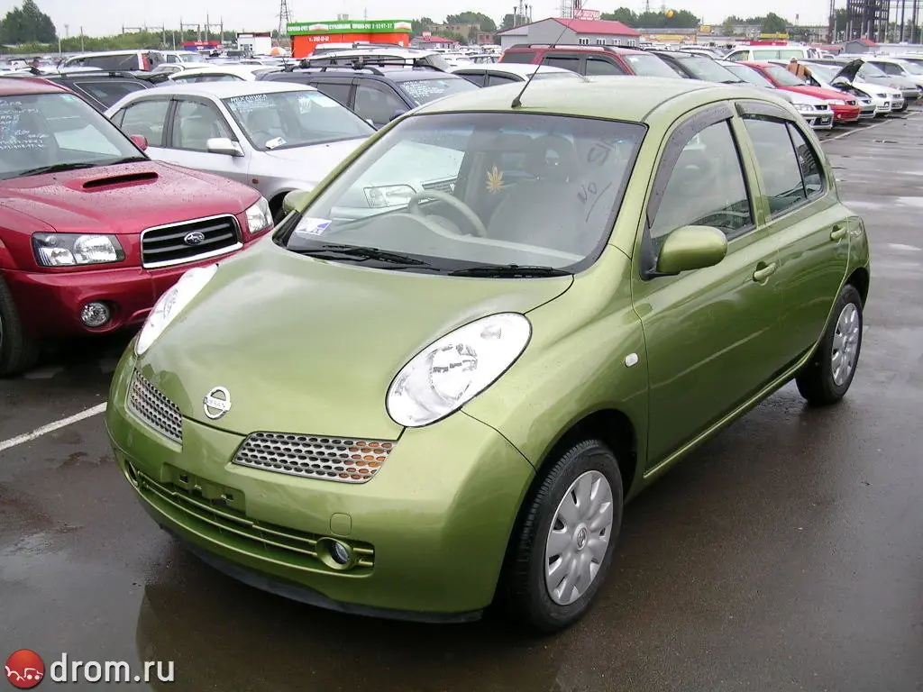 Nissan March 3 поколение (K12), Хэтчбек 5 дв. - технические