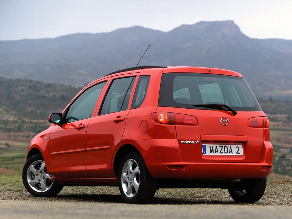 Mazda Mazda2 2002, 2003, 2004, 2005, хэтчбек 5 дв., 1 поколение, DY  технические характеристики и комплектации