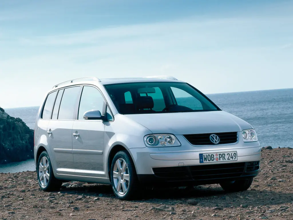 Volkswagen Touran 2003, 2004, 2005, 2006, минивэн, 1