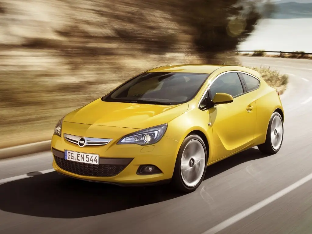 Габариты Опель Астра H GTC
