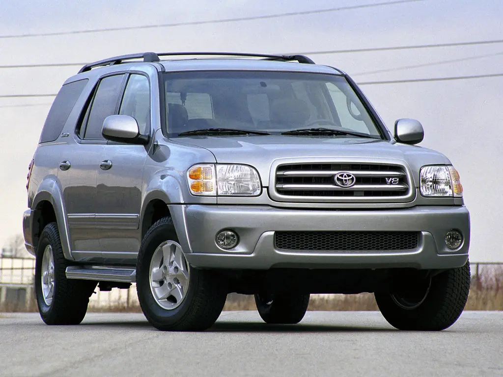 Toyota Sequoia 2000, 2001, 2002, 2003, 2004, джип/suv 5 дв., 1 поколение,  XK30, XK40 технические характеристики и комплектации