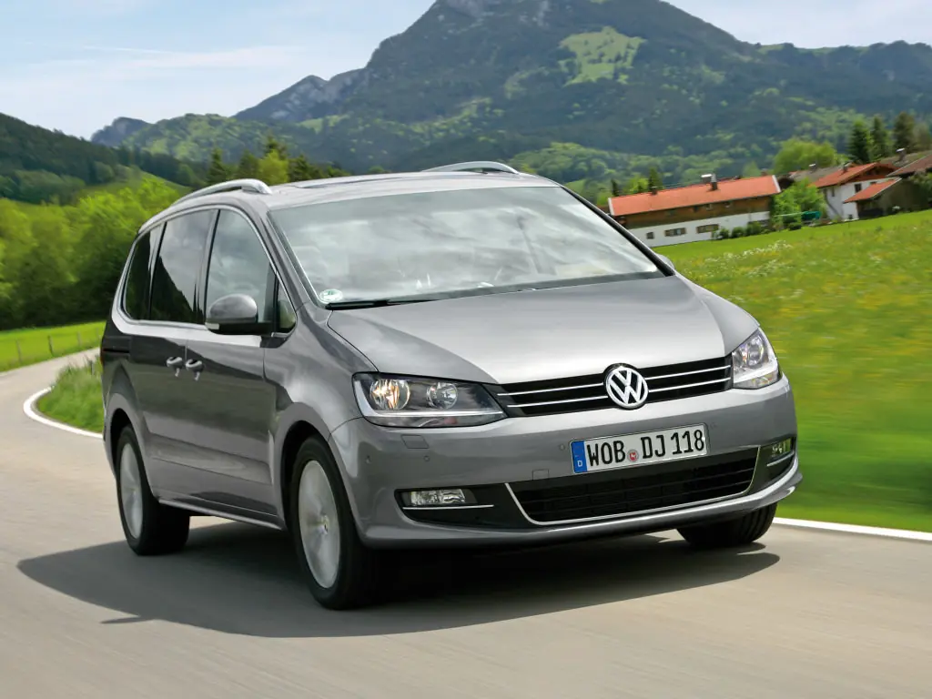 Volkswagen Sharan 2010, 2011, 2012, 2013, 2014, минивэн, 2