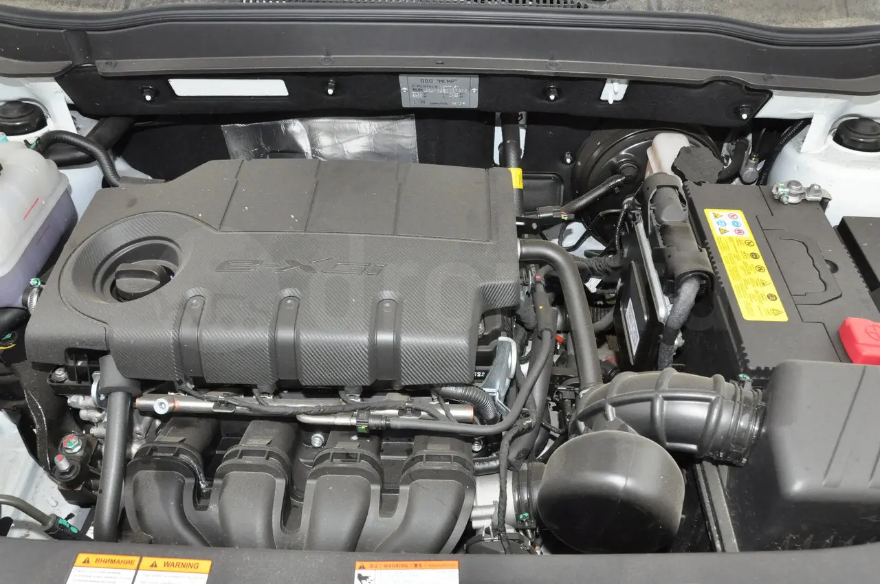 где находится номер двигателя ssangyong actyon