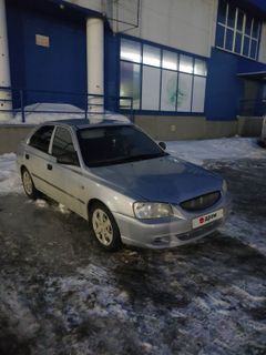 Седан Hyundai Accent 2007 года, 180000 рублей, Ханты-Мансийск