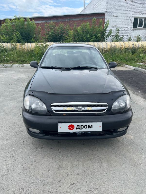 Chevrolet lanos 2008 черный