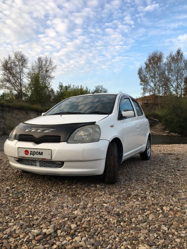 Toyota Vitz 2001 Р±РµР»С‹Р№