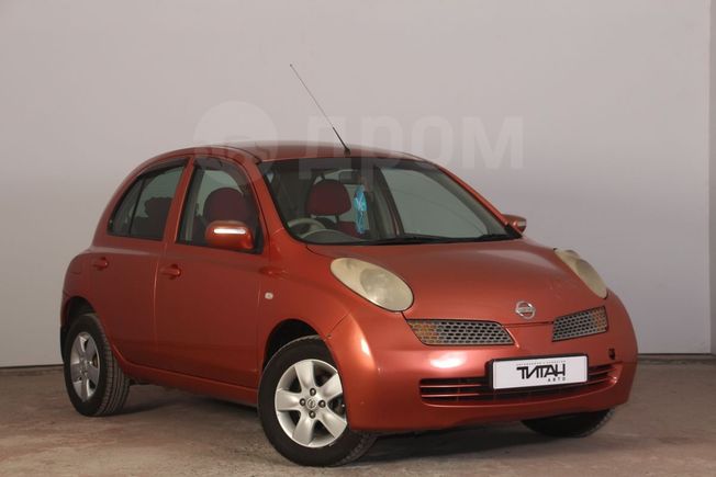 Nissan March 2002 розовый