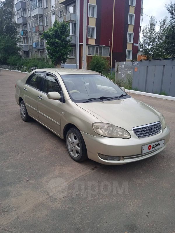 Toyota Corolla 2004 правый руль
