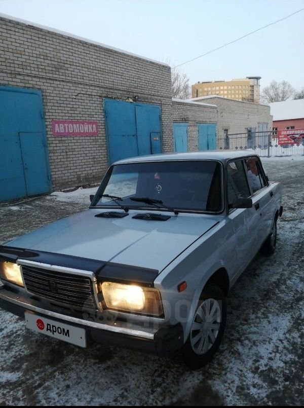 Продажа ваз 2107 в алтайском крае. 2107 2010 Года белая Барнаул.