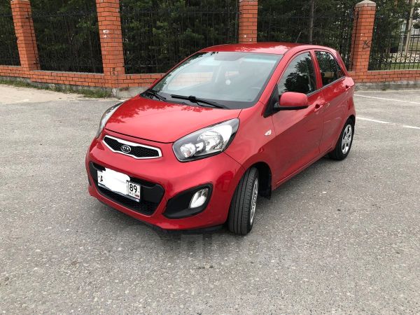 Киа Пиканто 2011 красный автомат
