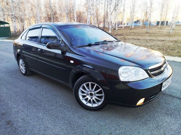 Chevrolet Lacetti 2008 седан черный