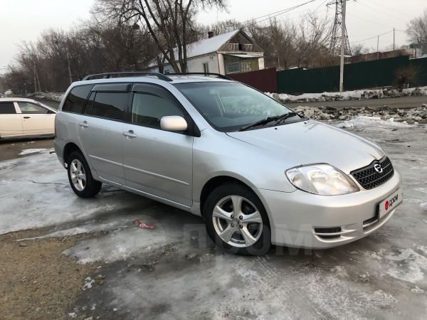 Toyota Corolla Fielder 2003 серебристый