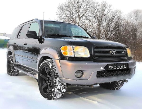Sequoia Toyota Black 2002