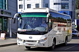 Междугородный автобус Higer KLQ6928Q 2013 года, 2000000 рублей, Петропавловское