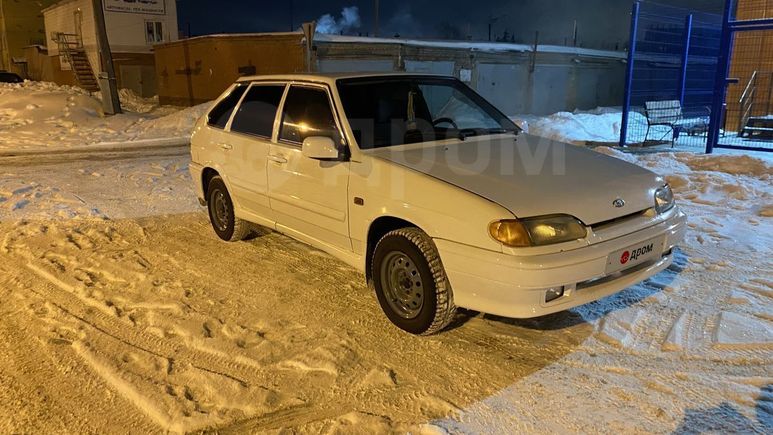 Lada 2114 белая утопленник