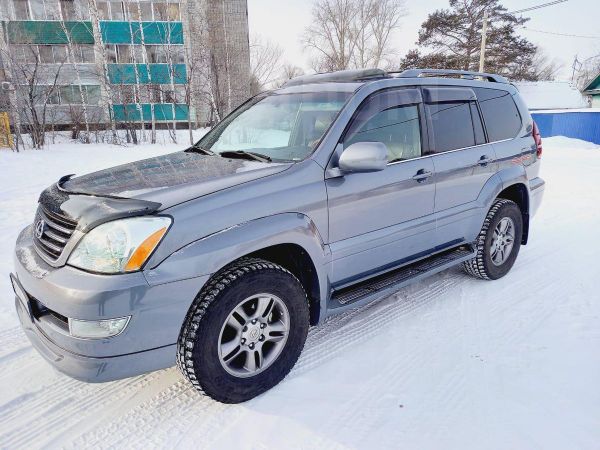 Лексус gx470 серый