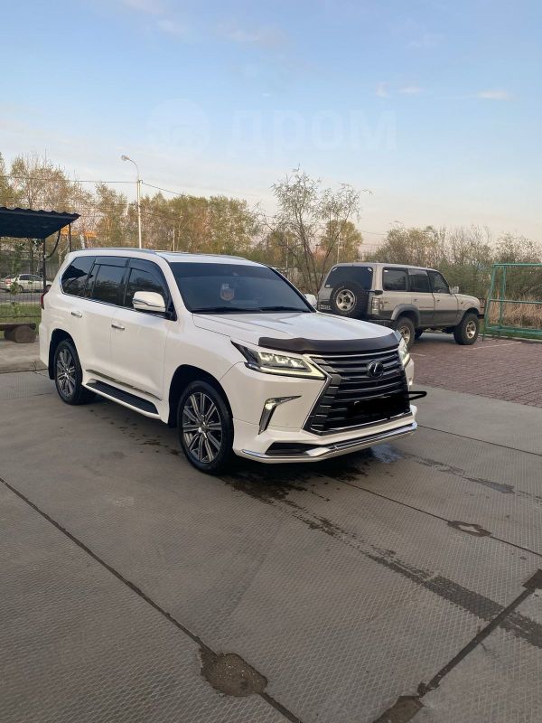 Lexus LX 570 2016 Р±РµР»С‹Р№