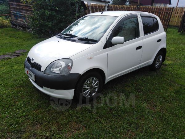 Toyota Vitz 2001 Р±РµР»С‹Р№