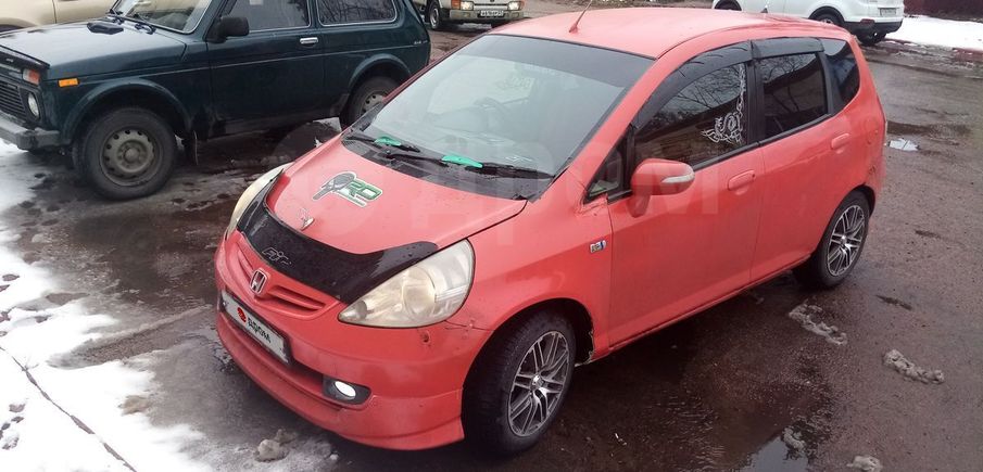 Хонда джаз 2001 красный