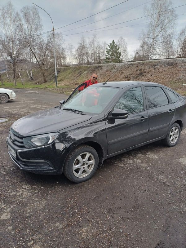 Лада Гранта 2019 в Междуреченске, 1 хозяин, ГУР, передние ...