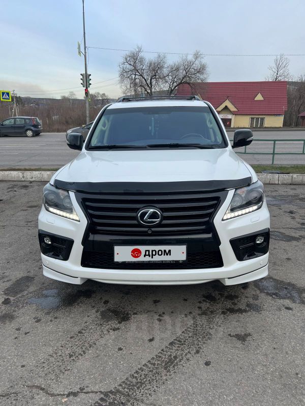 Lexus LX 570 2014 Р±РµР»С‹Р№
