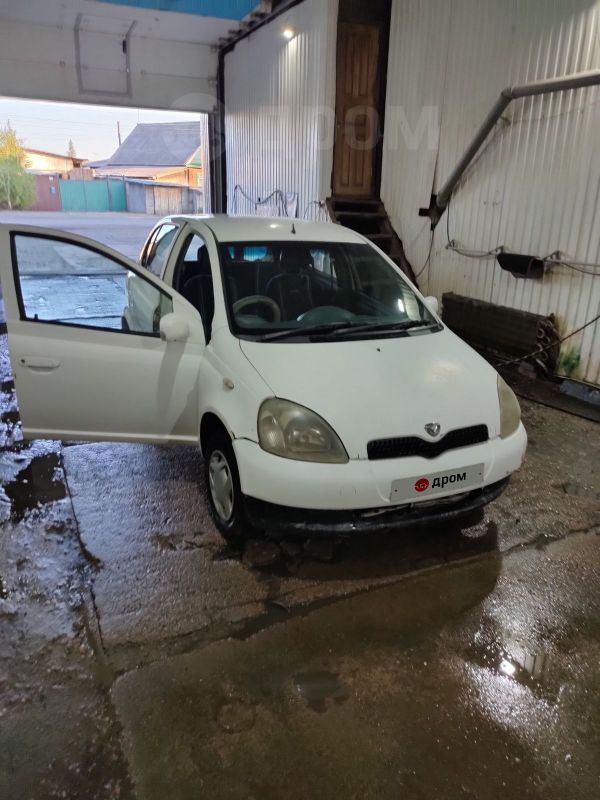 Toyota Vitz 2001 Р±РµР»С‹Р№