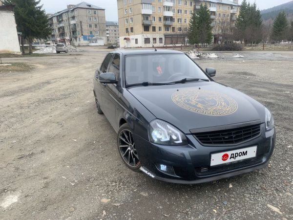Капот синий на приору на приору