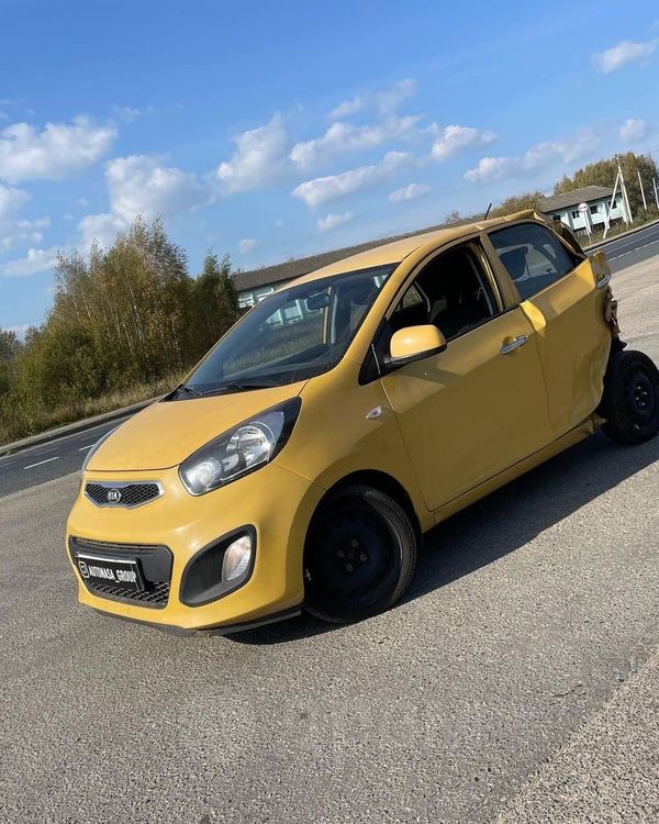 Kia Picanto 2012 back Side