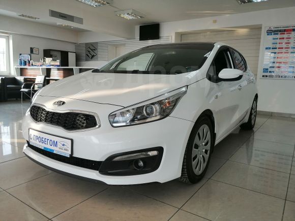 Kia Ceed 2016 Р±РµР»С‹Р№