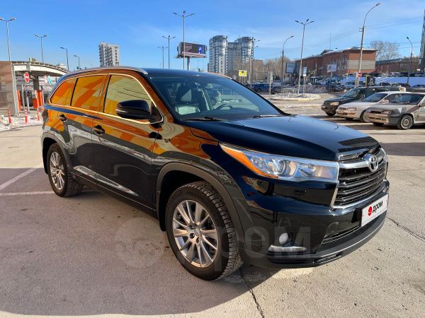 Toyota Highlander 2014 черный
